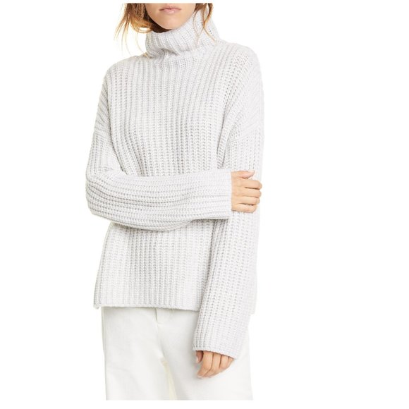 Vince Sweaters - NWT Vince Lofty Wool Blend Funnel Neck Sweater